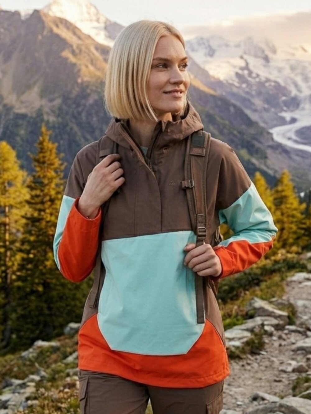 Adidas Terrex Xploric 2.5L Climaproof Anorak Parka Hiking Jacket - JL9813 - NWT